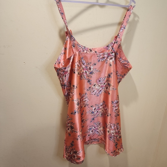 Sante Classics Pink Satin Vintage Slip dress size 2X - Picture 6 of 8
